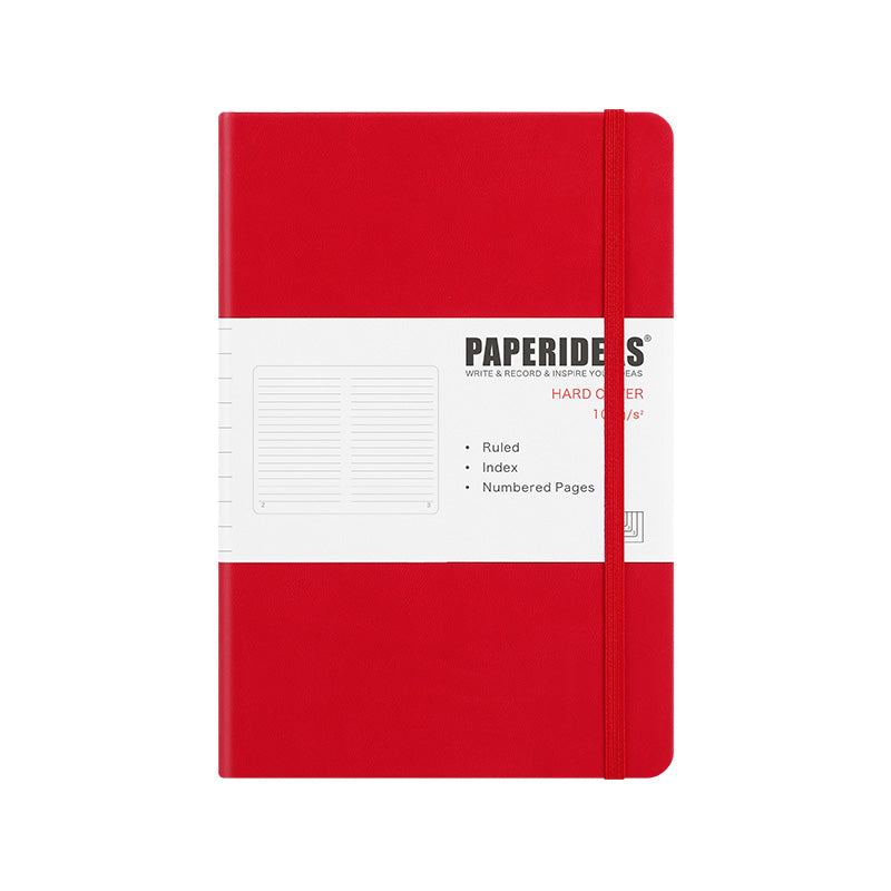 PAPERIDEAS ノート ハードカバー A5サイズ(横14.3×縦21 cm) 方眼