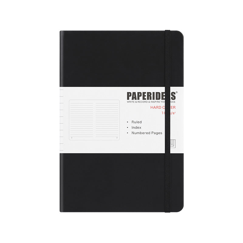 PAPERIDEAS ノート ハードカバー A5サイズ(横14.3×縦21 cm) 方眼