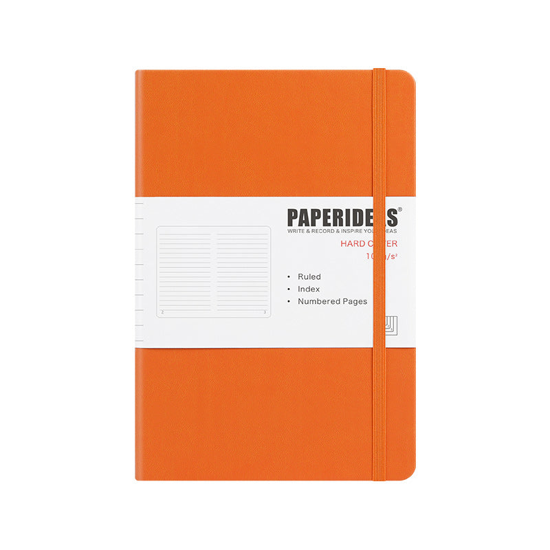 PAPERIDEAS ノート ハードカバー A5サイズ(横14.3×縦21 cm) 方眼