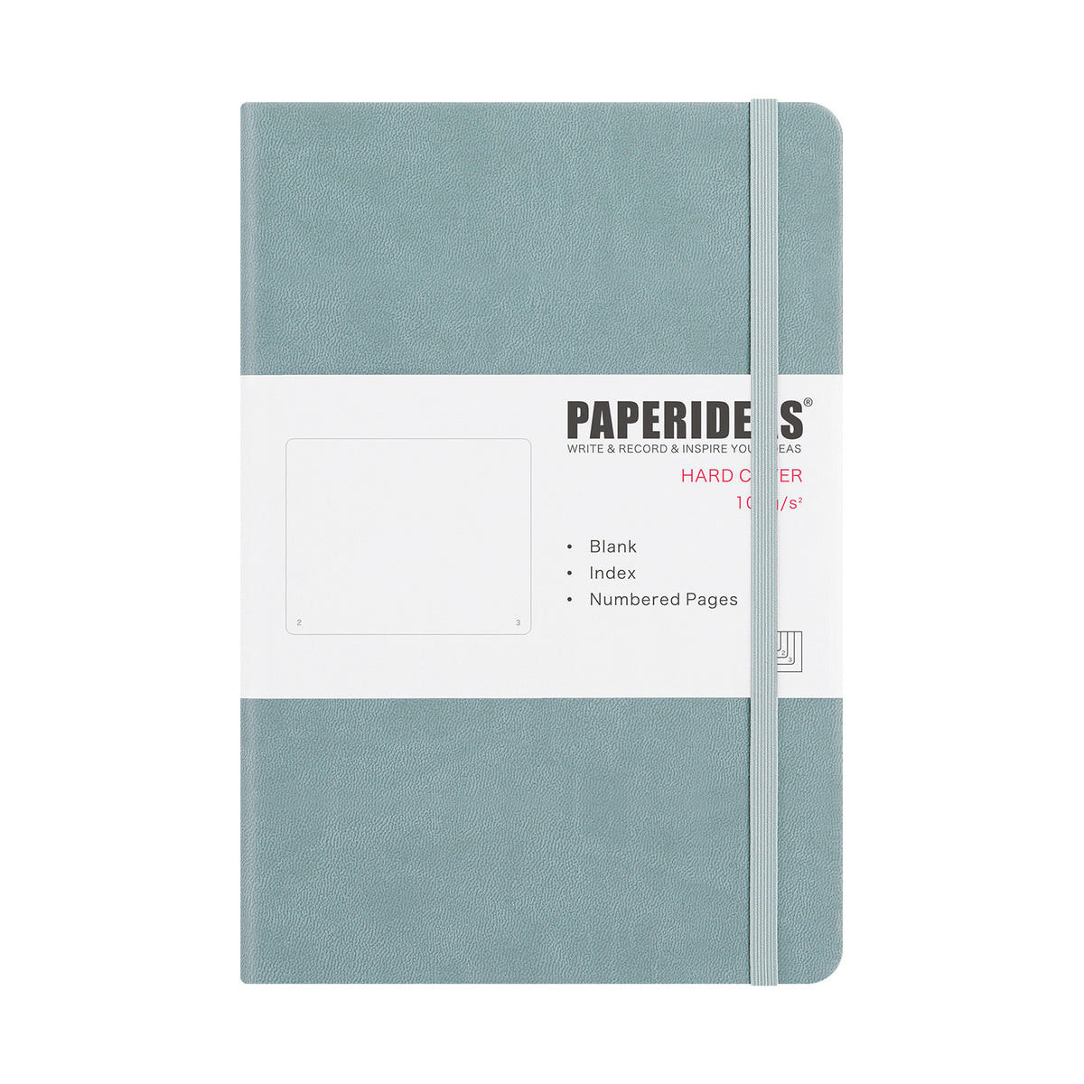 PAPERIDEAS ノート A5 ハードカバー 無地 100g上質紙 188ページ