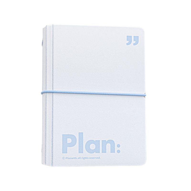PLANWITH ポケットサイズ バインダーノート｜A6・A7対応 ルーズリーフ ミニ手帳 ミニノート バインダー