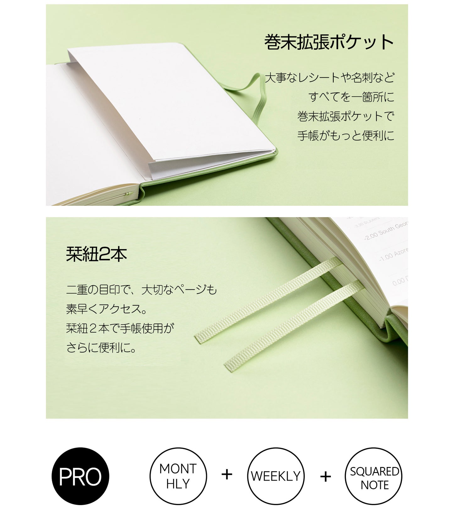 PAPERIDEAS 自分管理手帳 DIY記入式 週間バーチカルタイプ A5サイズ ハードカバー